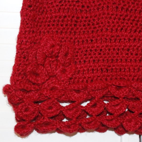 Handcrafted Crochet Mini Skirt sz S - Picture 3 of 6